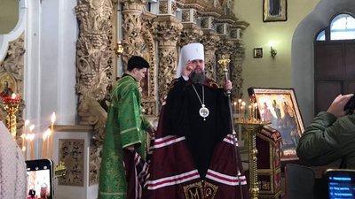 Митрополит ПЦУ Епіфаній очолив літургію в одному з храмів Полтави