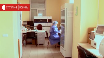 У Волинській лікарні показали як по-новому тестують на COVID-19