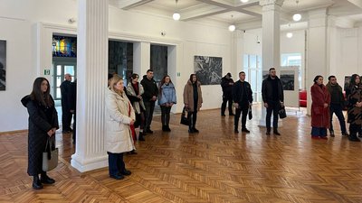 Виставка картин загиблого бійця Олега Дробоцького Виставка картин загиблого бійця Олега Дробоцького
