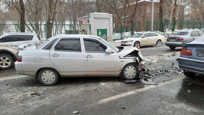 Потрійна ДТП на Клочківській у Харкові: водії отримали забої Потрійна ДТП на Клочківській у Харкові: водії отримали забої
