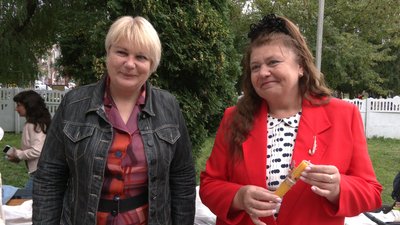 У Рівному на ярмарку в Колегіумі збирали гроші на дрон для ЗСУ У Рівному на ярмарку в Колегіумі збирали гроші на дрон для ЗСУ