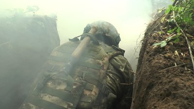 Українські бійці бойова бригада тренування Донецька область Українські бійці бойова бригада тренування Донецька область