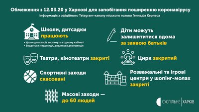У Кернеса визначили запобіжні заходи через коронавірус У Кернеса визначили запобіжні заходи через коронавірус