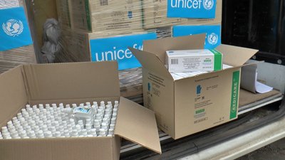 Соцпрацівникам Полтавщини передали маски, рукавички та антисептики