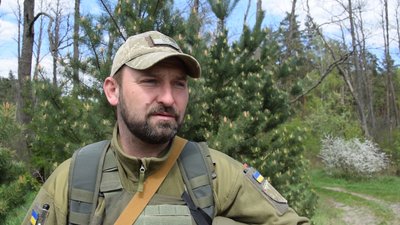 Боєць батальйону резерву Максим "Тамада" Боєць батальйону резерву Максим "Тамада"