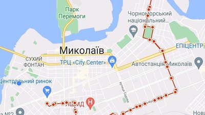 У Миколаєві тимчасово зупиняється трамвай маршруту №3 У Миколаєві тимчасово зупиняється трамвай маршруту №3
