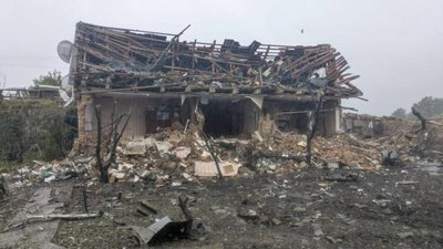 Наслідки удару РФ КАБами по Володимирському Запорізького району
