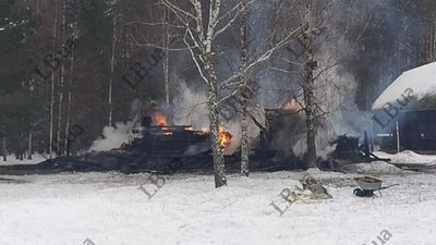 Спалений будинок Ігоря Мазепи за даними LB.ua Спалений будинок Ігоря Мазепи за даними LB.ua