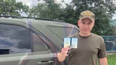 Бійця з Тернопільщини нагородили медаллю "За військову службу Україні"