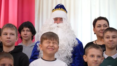 Військові 128 ОГШБ привітали дітей з прифронтових громад зі святом Святого Миколая