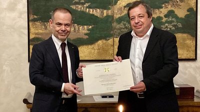 Одеського піаніста Олексія Ботвінова нагородили орденом "Зірки Італії"