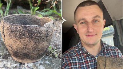 Горщик, якому понад три тисячі років, знайшов на фронті військовослужбовець із Рівненщини