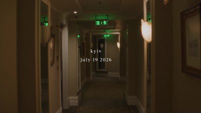 Кадр із документального фільму Breathe про подорож до України