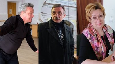 Петро Сухоцький, В'ячеслав Лопанов, Валентина Милогородська