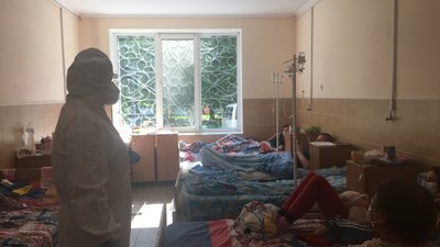 У дитячій обласній інфекційній лікарні 69 пацієнтів У дитячій обласній інфекційній лікарні 69 пацієнтів