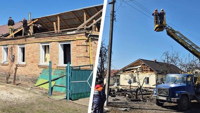 У Знам'янці усувають наслідки руйнувань після дронової атаки 22 березня 2026 року