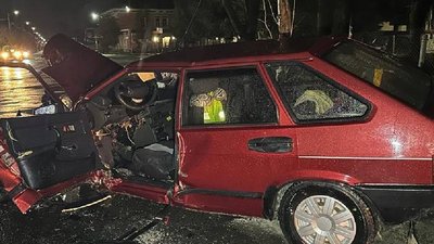 На Львівщині сталася аварія: два водії травмовані