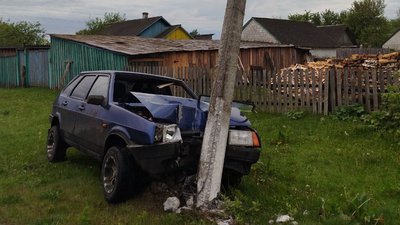 на Чернігівщині енергетики замінили 39 електроопор через ДТП