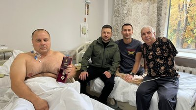 Президент вручив орден "За мужність" III ступеня тероборонцю з Рівненщини