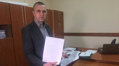 В.о. начальника обласного управління розвитку інфраструктури Михайло Олійник В.о. начальника обласного управління розвитку інфраструктури Михайло Олійник