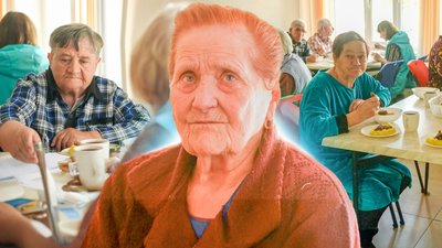 На Одещині прихистили літніх переселенців з Донеччини, які втекли від обстрілів