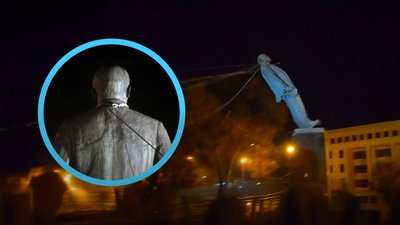 Як повалили Леніна у Полтаві: свідчення очевидців та істориків про події Революції Гідності