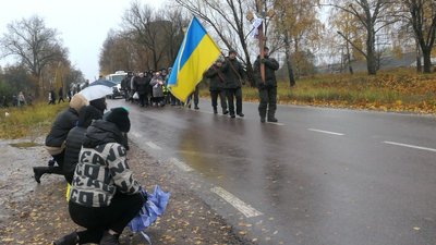 На Ямпільщині Сумської області прощались з військовим Дмитром Мурастим На Ямпільщині Сумської області прощались з військовим Дмитром Мурастим