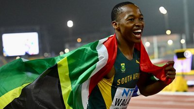 Ваянда Балаза на чемпіонаті світу U20 з бігу на 100 метрів