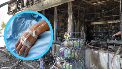 Що із працівницею АЗС, яка потрапила під удар російського БпЛА у Полтавському районі