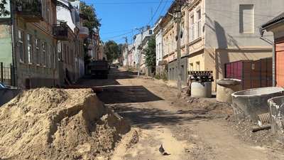 Ремонт вулиці Фучика у Чернівцях планують завершити до кінця року
