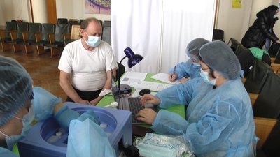 У Житомирі знизилися темпи вакцинації від COVID-19 У Житомирі знизилися темпи вакцинації від COVID-19