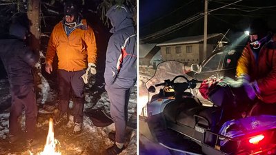 На Закарпатті рятувальники допомогли двом чоловікам