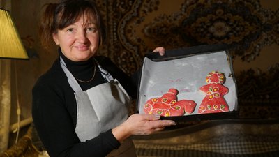 Наталія Кабашна показує свої панянки