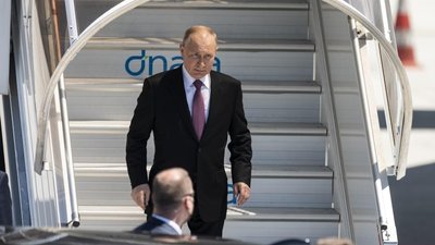 Президент РФ Володимир Путін прибув до Женеви, 16 червня, фото: АР