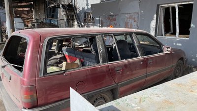 Херсон, обстріли, авто