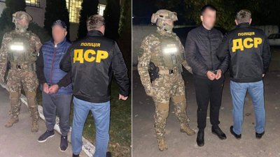 На Закарпатті затримали двох чоловіків, яких підозрюють у вимаганні 120 тисяч доларів
