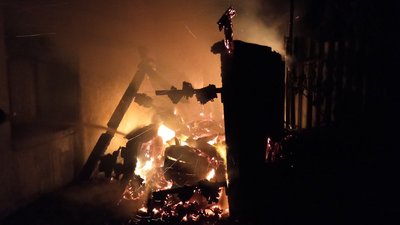 За добу обстріли російськими військами спричинили три пожежі на Миколаївщині За добу обстріли російськими військами спричинили три пожежі на Миколаївщині