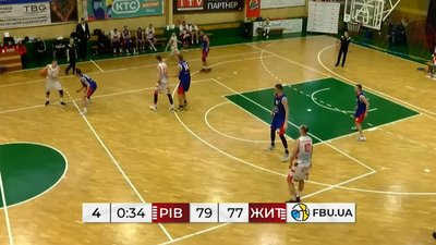 Баскетбольний клуб "Житомир" двічі програв у грі з рівненською командою