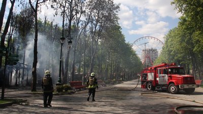 Обстріл парку Горького у Харкові: в екоінспекції підрахували збитки