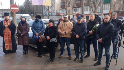 У Тернополі вшанували пам’ять бійця батальйону "Азов"