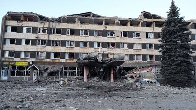 В Хрустальному російські окупанти намагаються приховати втрати після ракетного удару ЗСУ — розвідка