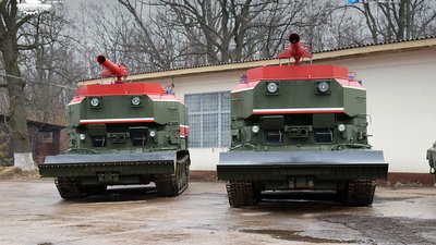 Львівський бронетанковий завод модернізував найбільшу партію пожежних танків