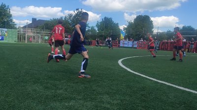 У Рівному десятирічні футболісти змагаються за Veres Junior Cup