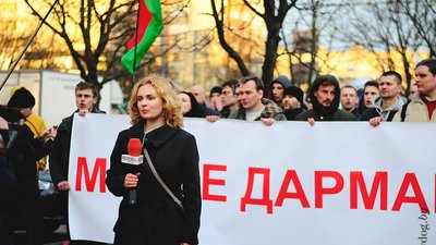 У Білорусі журналістку "Белсат" Катерину Андреєву засудили до 8 років ув'язнення