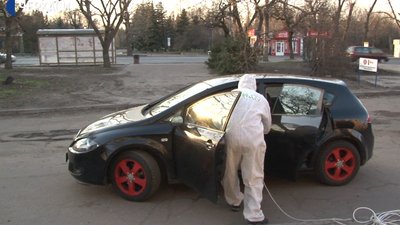 У Черкасах безкоштовно дезінфікують таксі