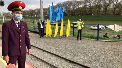 Ужгородська дитяча залізниця відновила роботу Ужгородська дитяча залізниця відновила роботу