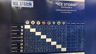 У Вінниці відбувся всеукраїнський дитячий хокейний турнір "Ice Storm" У Вінниці відбувся всеукраїнський дитячий хокейний турнір "Ice Storm"