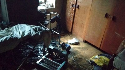 В пожежі ледь не загинув мукачівець з інвалідністю