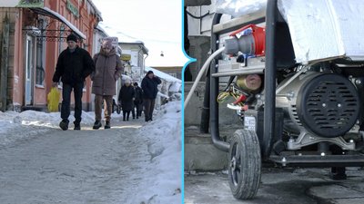 Без електропостачання другу добу залишається частина Новгорода-Сіверського
