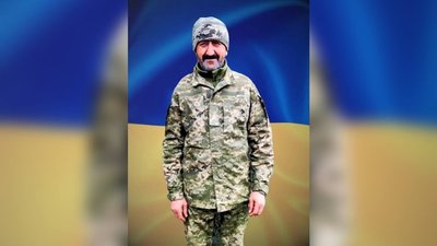 Полеглий військовий Володимир Кузик, з яким прощаються у Старій Жадові